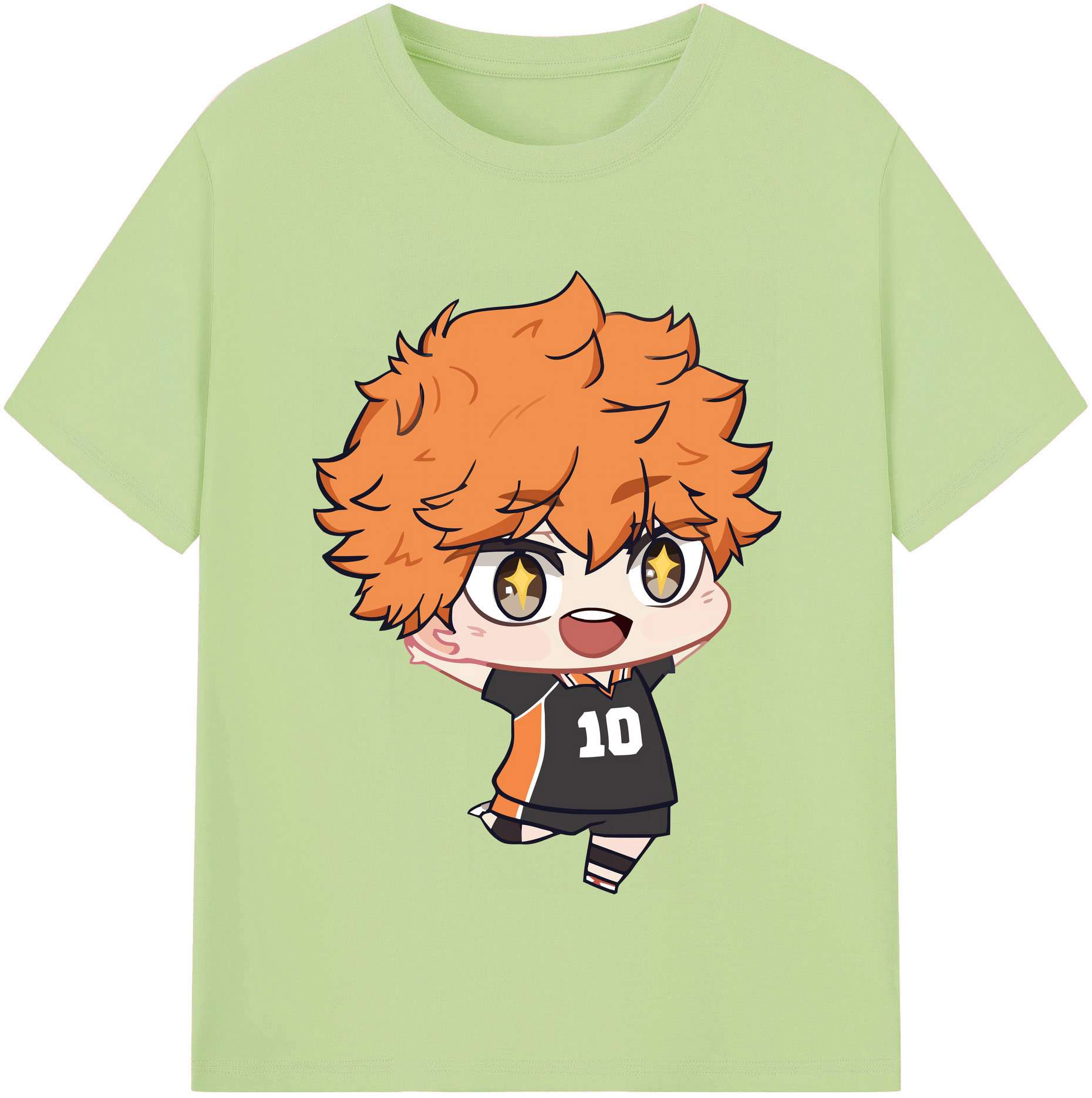 （画像用） ハイキュー!! Haikyu!! 綿100％半袖Tシャツ（フロントプリント）